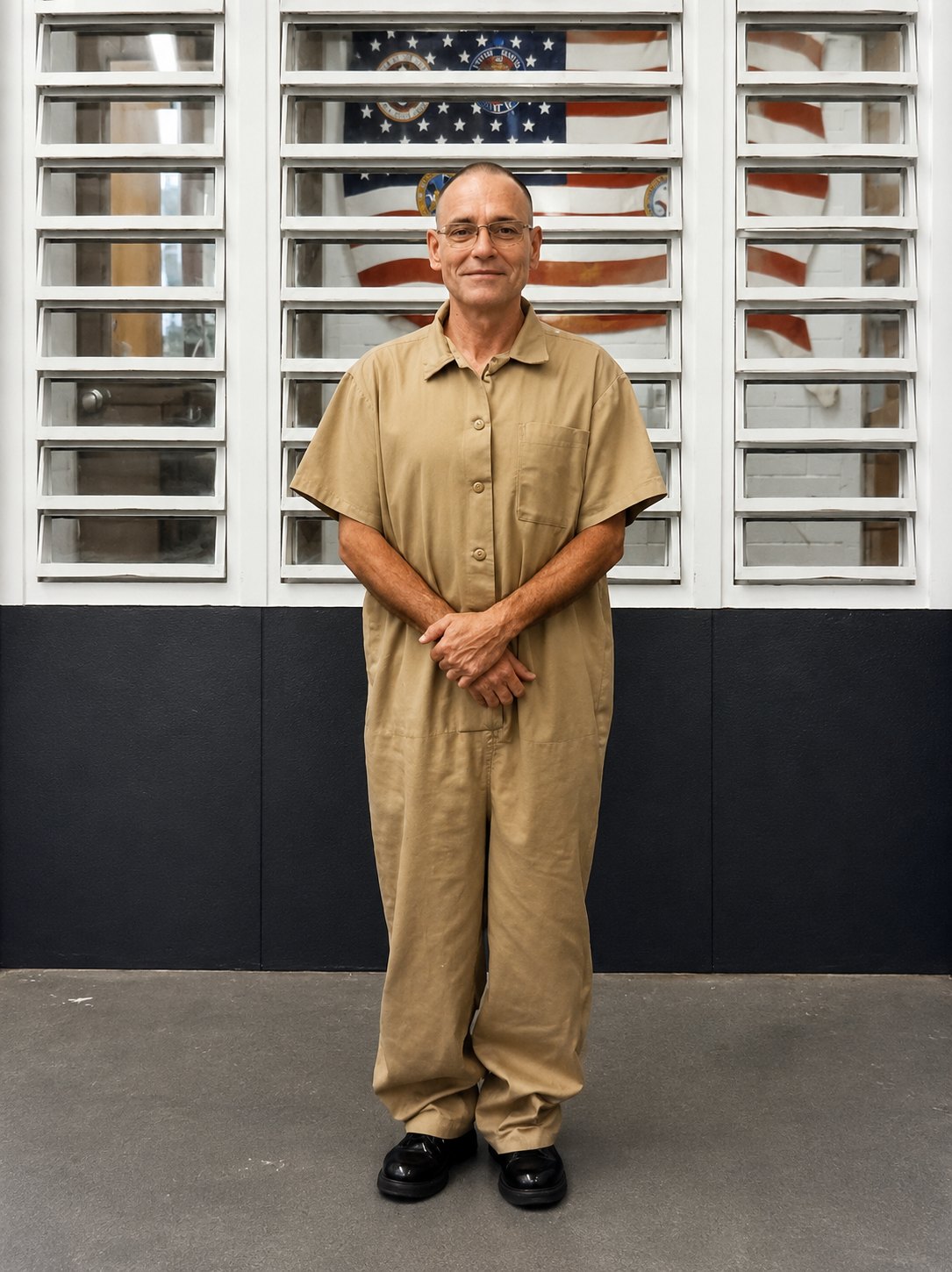 Mark Jenkins photographed at Holman Correctional Facility in August 2026